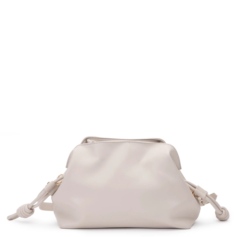 CARTERA MUJER GACEL OFF WHITE BANDOLERA GRANDE - 4
