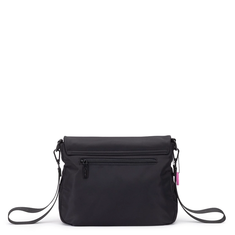 CARTERA MUJER GACEL NEGRO BANDOLERA GRANDE - 4