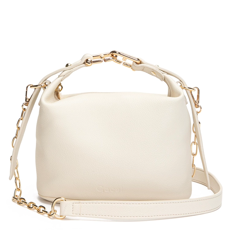CARTERA MUJER GACEL OFF WHITE BANDOLERA PEQUEÑA - 1