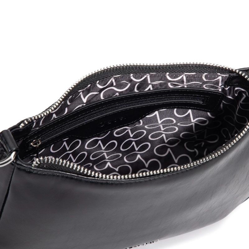CARTERA MUJER GACEL NEGRO BANDOLERA PEQUEÑA - 5