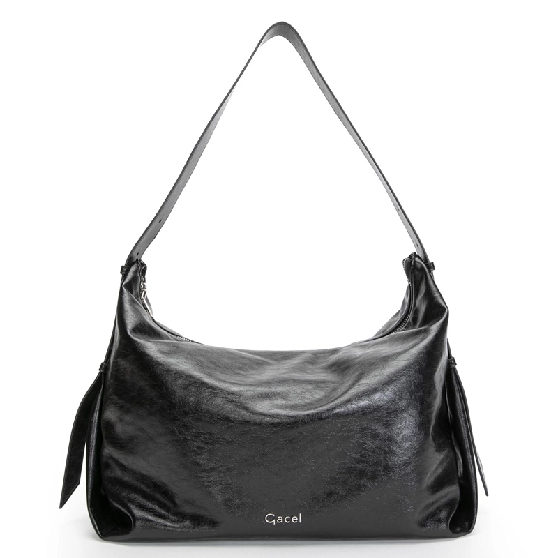 CARTERA MUJER GACEL NEGRO OVAL - 1