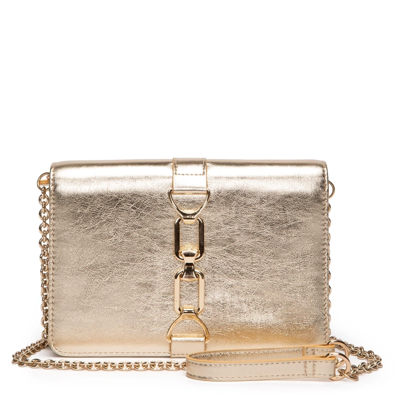 CARTERA MUJER GACEL DORADO CLUTCH - 1