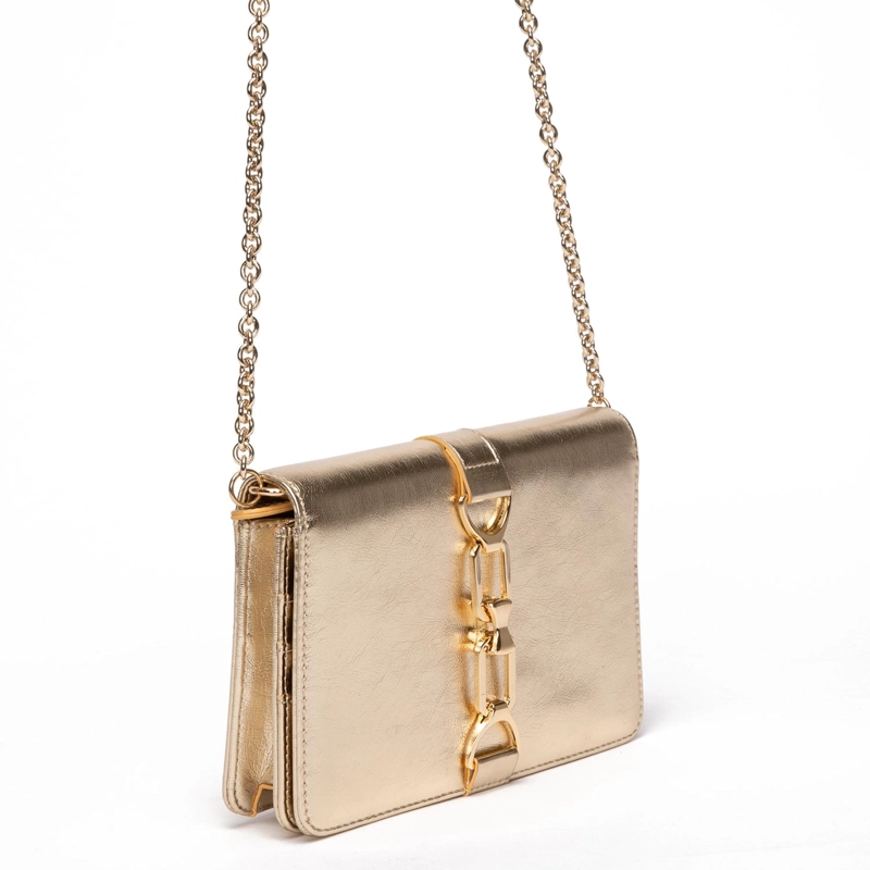 CARTERA MUJER GACEL DORADO CLUTCH - 3