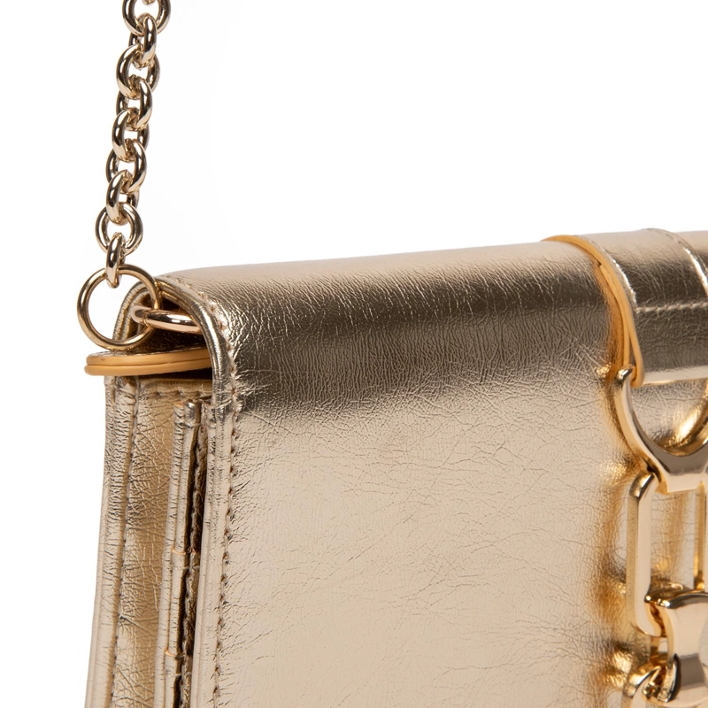 CARTERA MUJER GACEL DORADO CLUTCH - 4