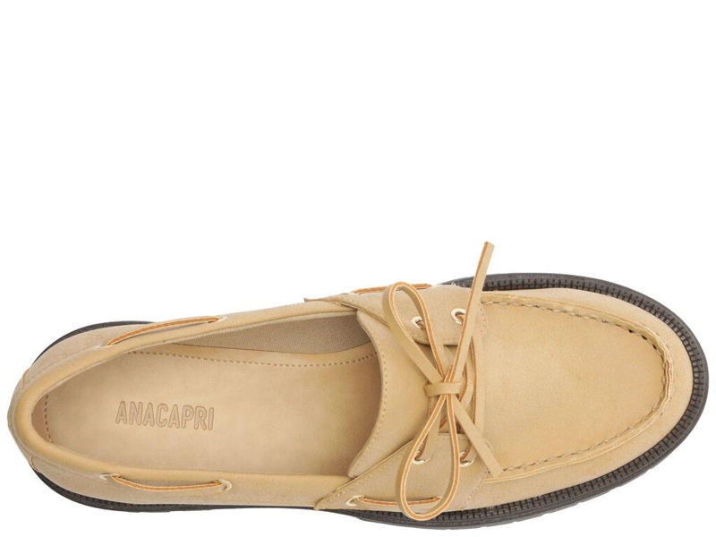 MOCASIN MUJER ANACAPRI SADE BEIGE - 2