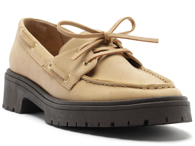 MOCASIN MUJER ANACAPRI SADE BEIGE - 3