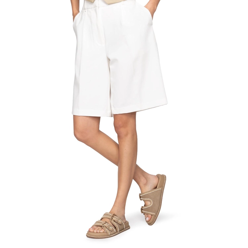 SANDALIA DE CUERO MUJER GACEL BEIGE BIRKY - 2