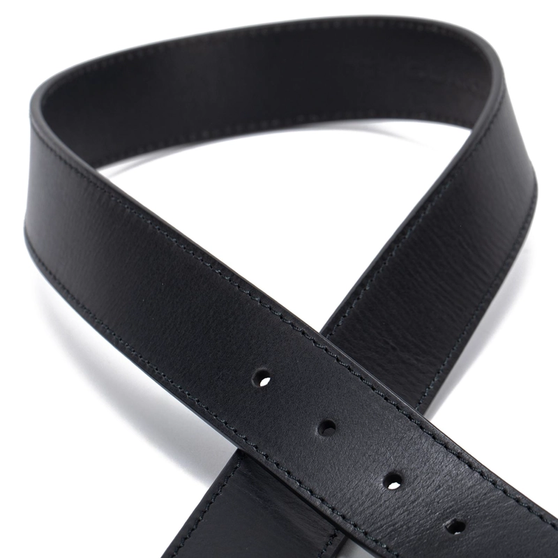 CINTURON DE CUERO HOMBRE GUANTE NEGRO CASUAL - 5