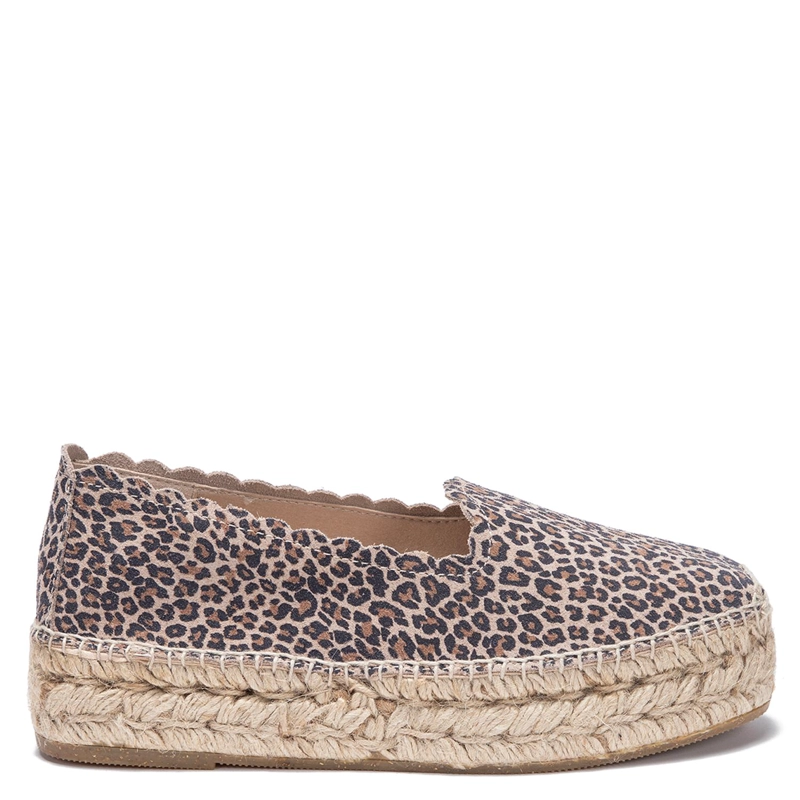 ALPARGATA DE CUERO MUJER GACEL LEOPARDO MAYRA - 1