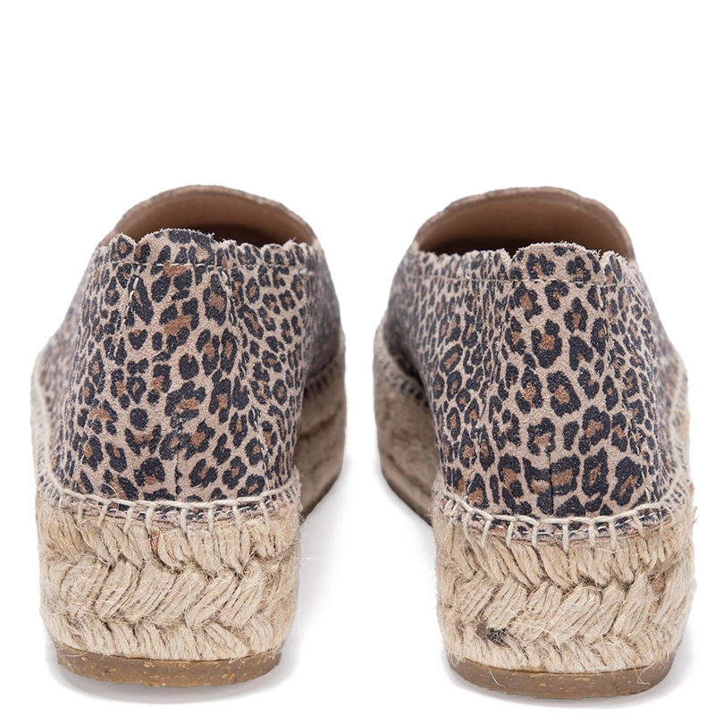 ALPARGATA DE CUERO MUJER GACEL LEOPARDO MAYRA - 5