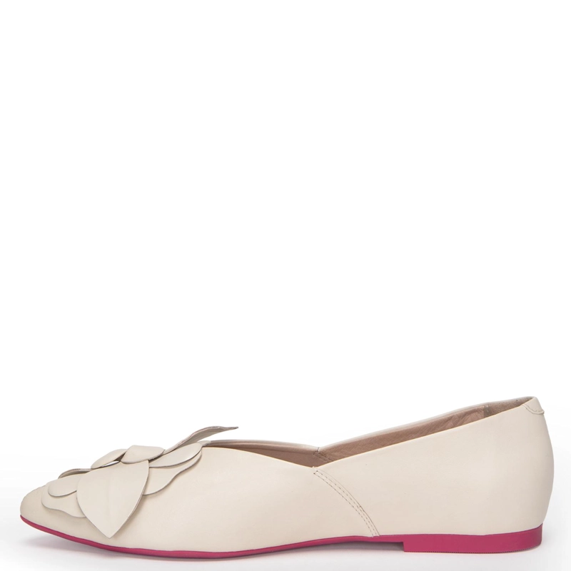 BALLERINA DE CUERO MUJER GACEL LEOPARDO KIM - 3