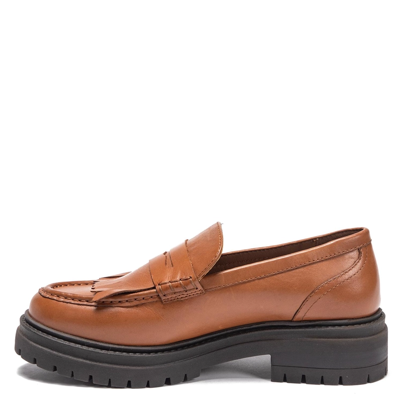 MOCASIN DE CUERO MUJER GACEL TOSTADO TIMOTHY - 2