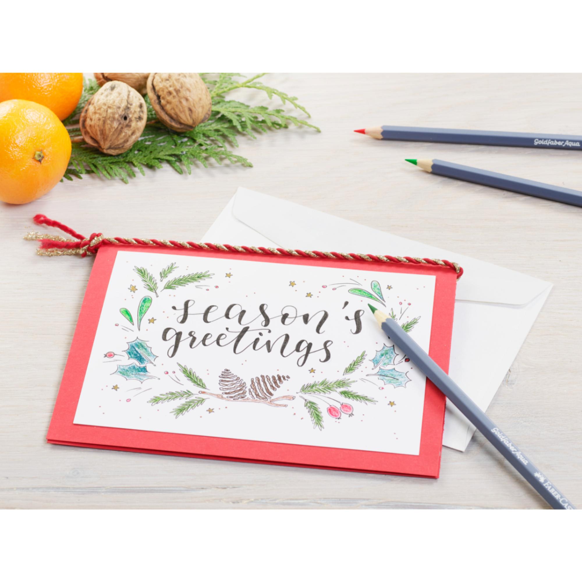 LAPIZ ACUARELABLE GOLDFABER FABER-CASTELL X12 COLORES - 5