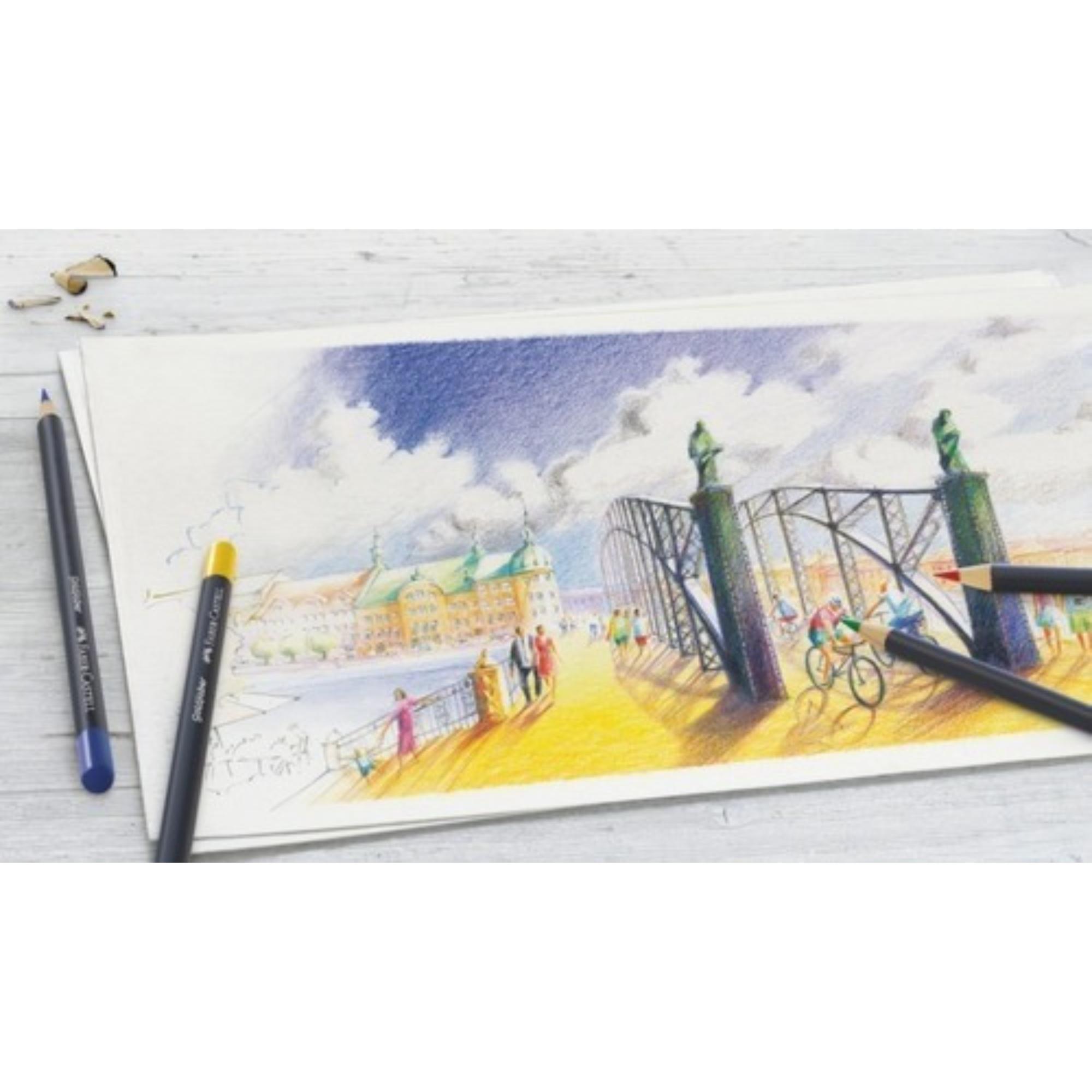 LAPIZ ACUARELABLE GOLDFABER FABER-CASTELL X12 COLORES - 6
