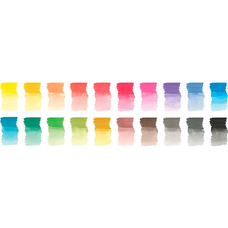 MARCADORES FABER-CASTELL ACUARELABLES A.DÜRER X20 COLORES - 6