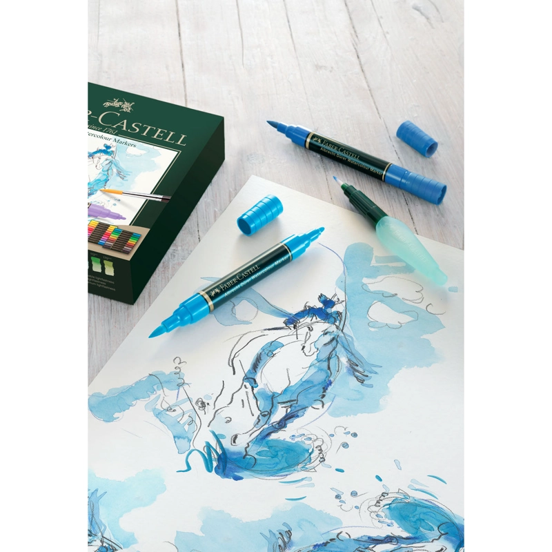 MARCADORES FABER-CASTELL ACUARELABLES A.DÜRER X20 COLORES - 9
