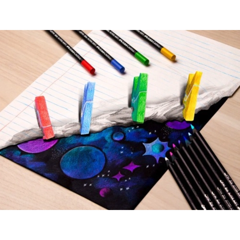LAPICES DE COLORES SUPER SOFT FABER-CASTELL X50 COLORES - 3