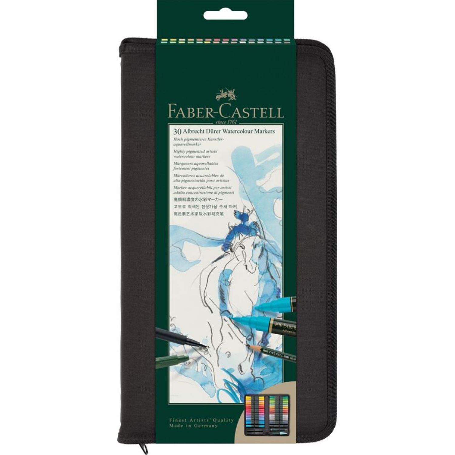 SET MARCADORES FABER-CASTELL ACUARELABLES A.DÜRER X30 - 1
