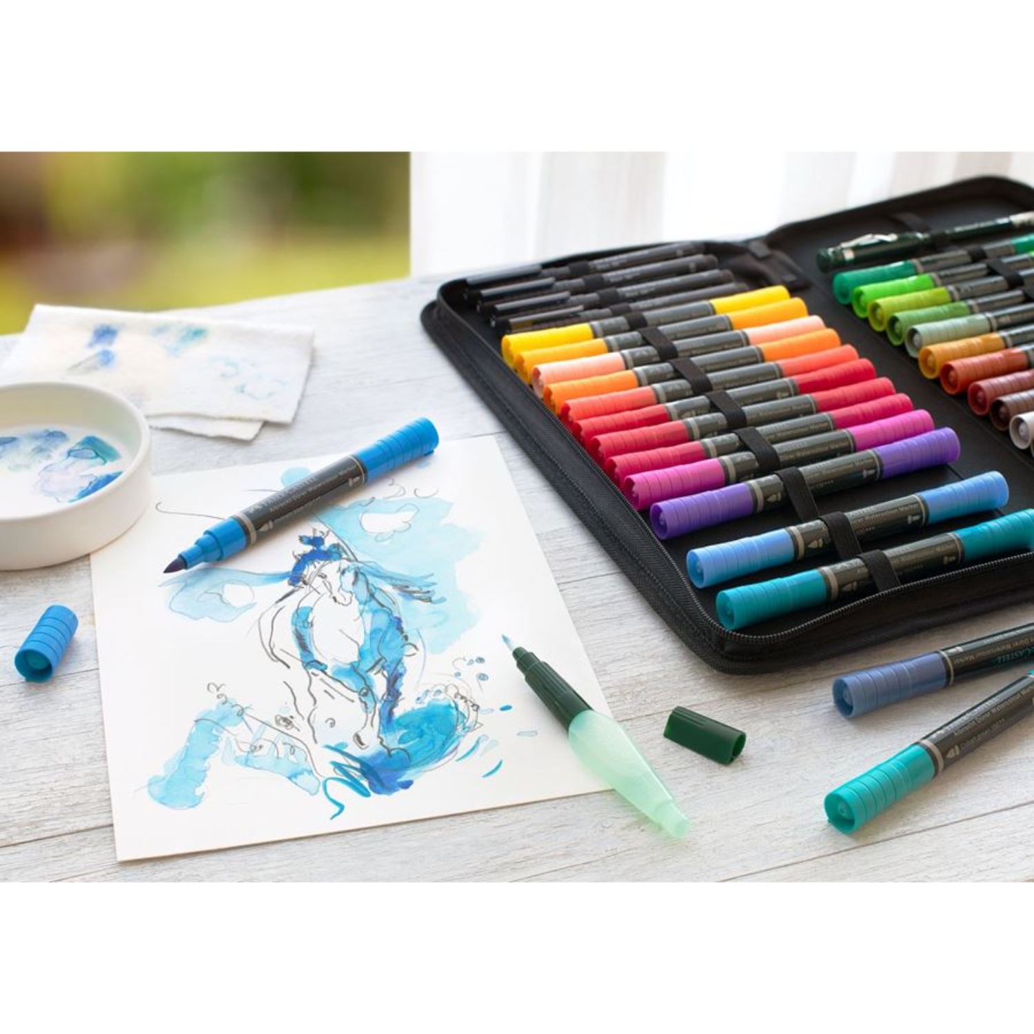 SET MARCADORES FABER-CASTELL ACUARELABLES A.DÜRER X30 - 6