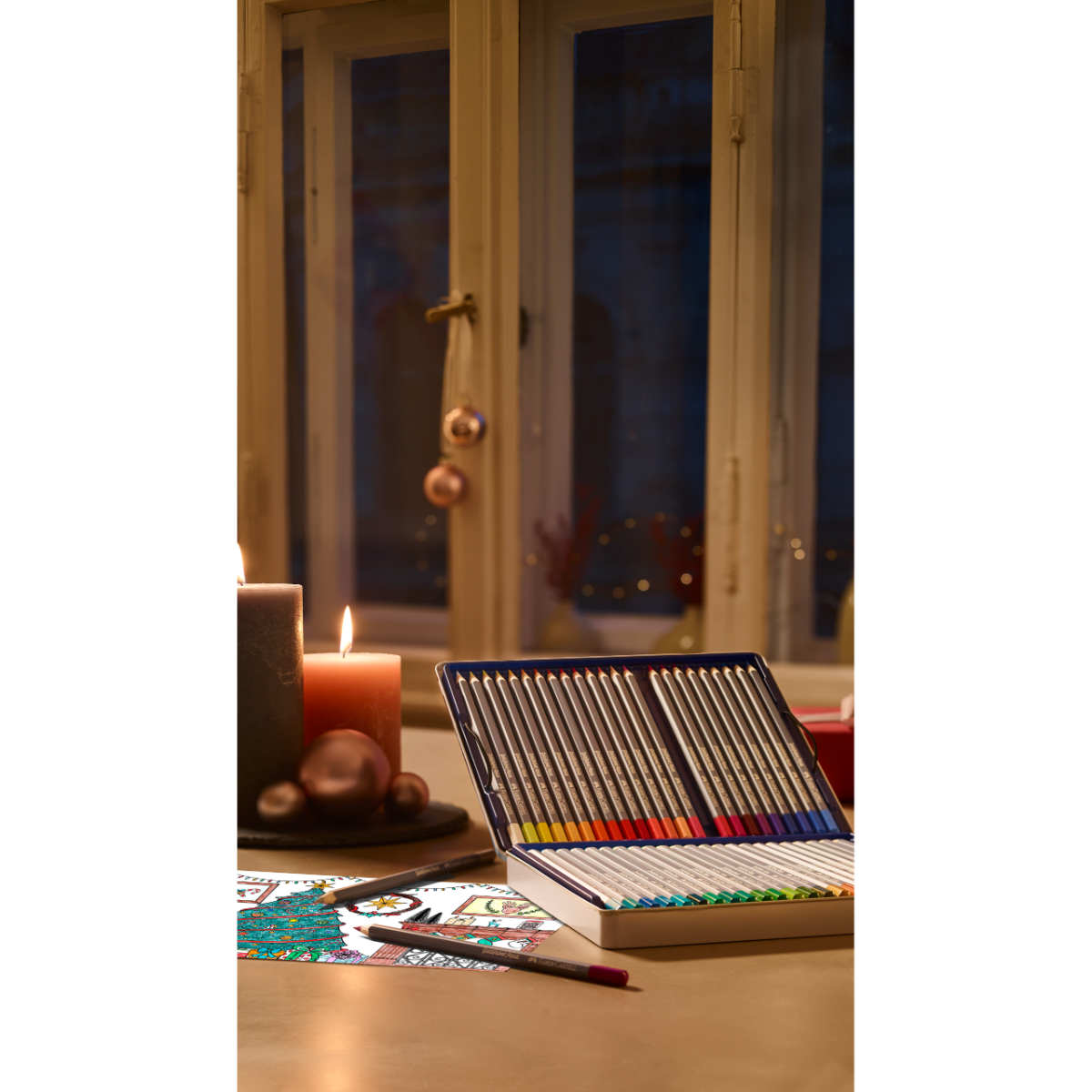 LÁPIZ ACUARELABLE FABER-CASTELL GOLDFABER LATA X48 COLORES - 5