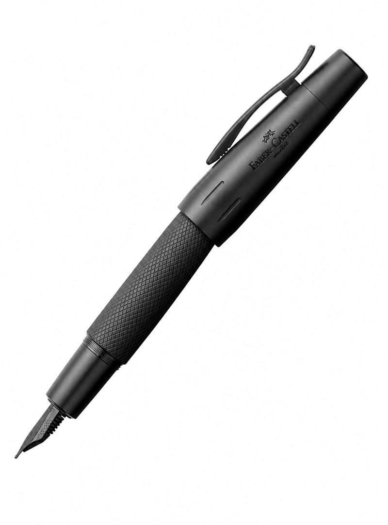 PLUMA FABER-CASTELL E-MOTION PURE BLACK M - 1