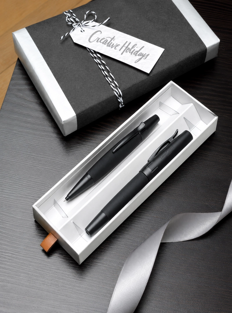 PLUMA FABER-CASTELL E-MOTION PURE BLACK M - 5