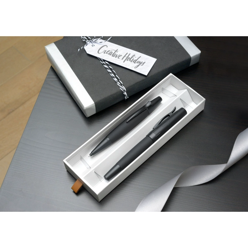 PLUMA FABER-CASTELL E-MOTION PURE BLACK M - 8