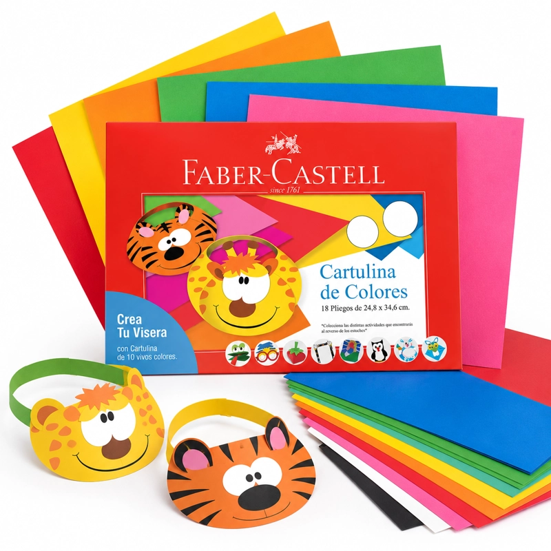 CARTULINA FABER-CASTELL X18 PLIEGOS - 3