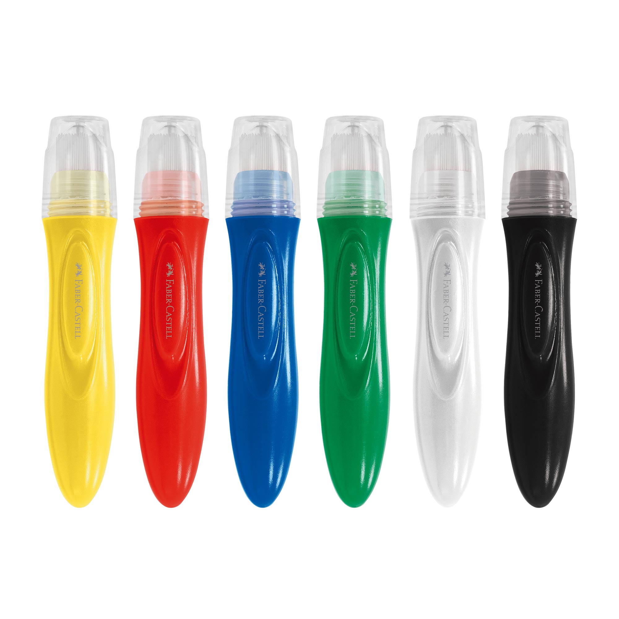 CHISGUETES TÉMPERA FABER-CASTELL LITTLE CREATIVES X6 COLORES - 4