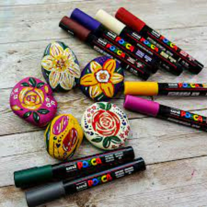 MARCADOR POSCA PC-5M 8 COLORES OSCUROS - 7