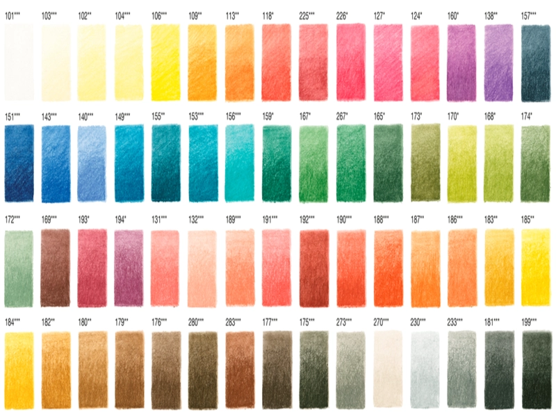 LAPIZ PITT PASTEL ESTUCHE FABER-CASTELL X60 COLORES - 4