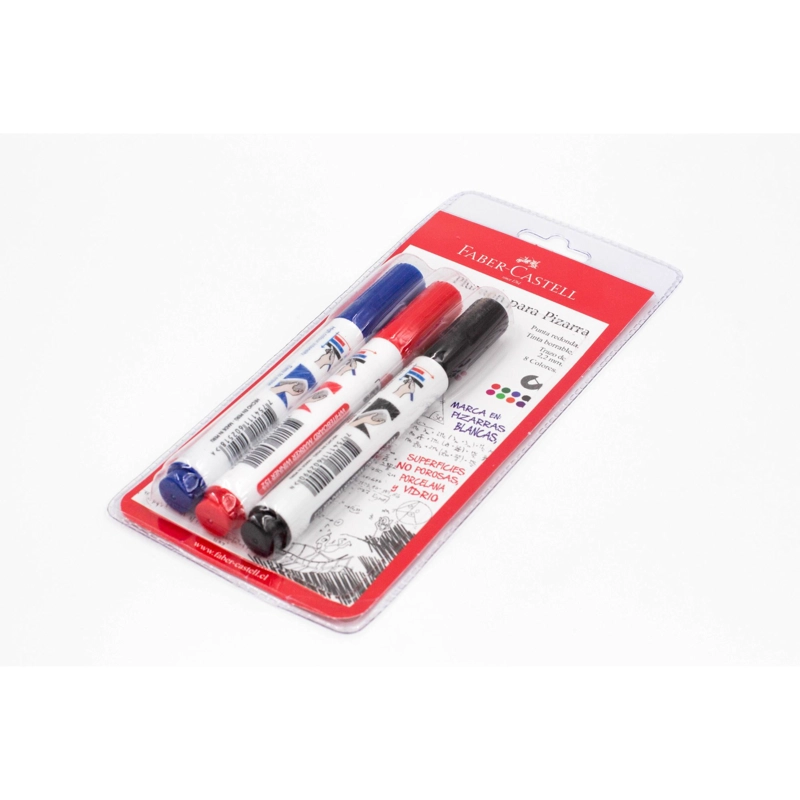 MARCADORES PARA PIZARRA WINNER 152 FABER-CASTELL X3 COLORES - 3