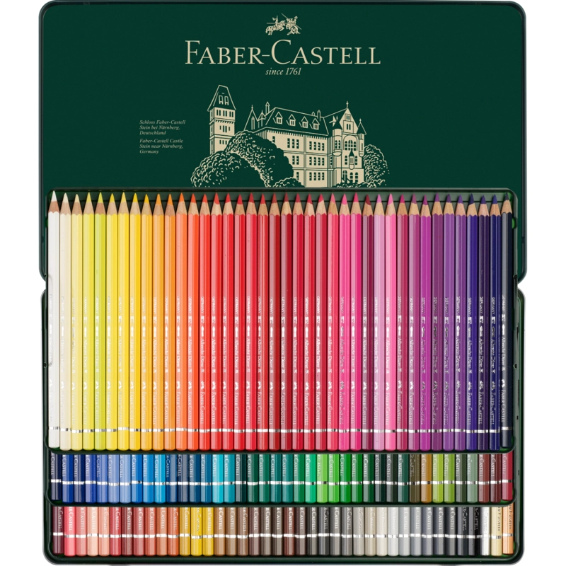 LÁPICES COLORES FABER-CASTELL ACUARELABLES A.DÜRER X120 - 2