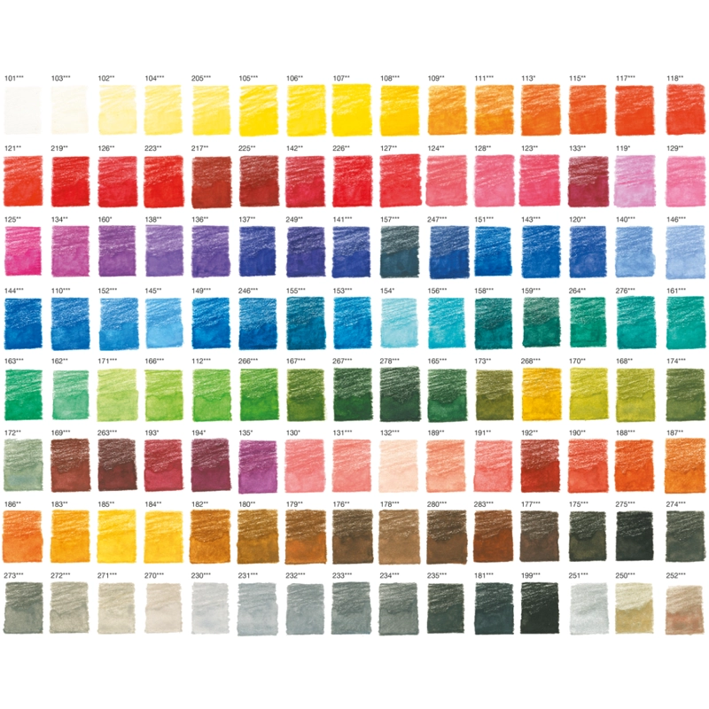LÁPICES COLORES FABER-CASTELL ACUARELABLES A.DÜRER X120 - 6