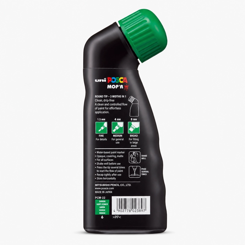 MARCADOR POSCA MOP'R PC-22 VERDE - 2