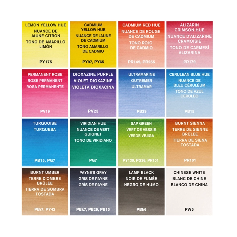 SET ACUARELAS WINSOR & NEWTON COTMAN 16 MEDIO GODET + ACCESORIOS - 4