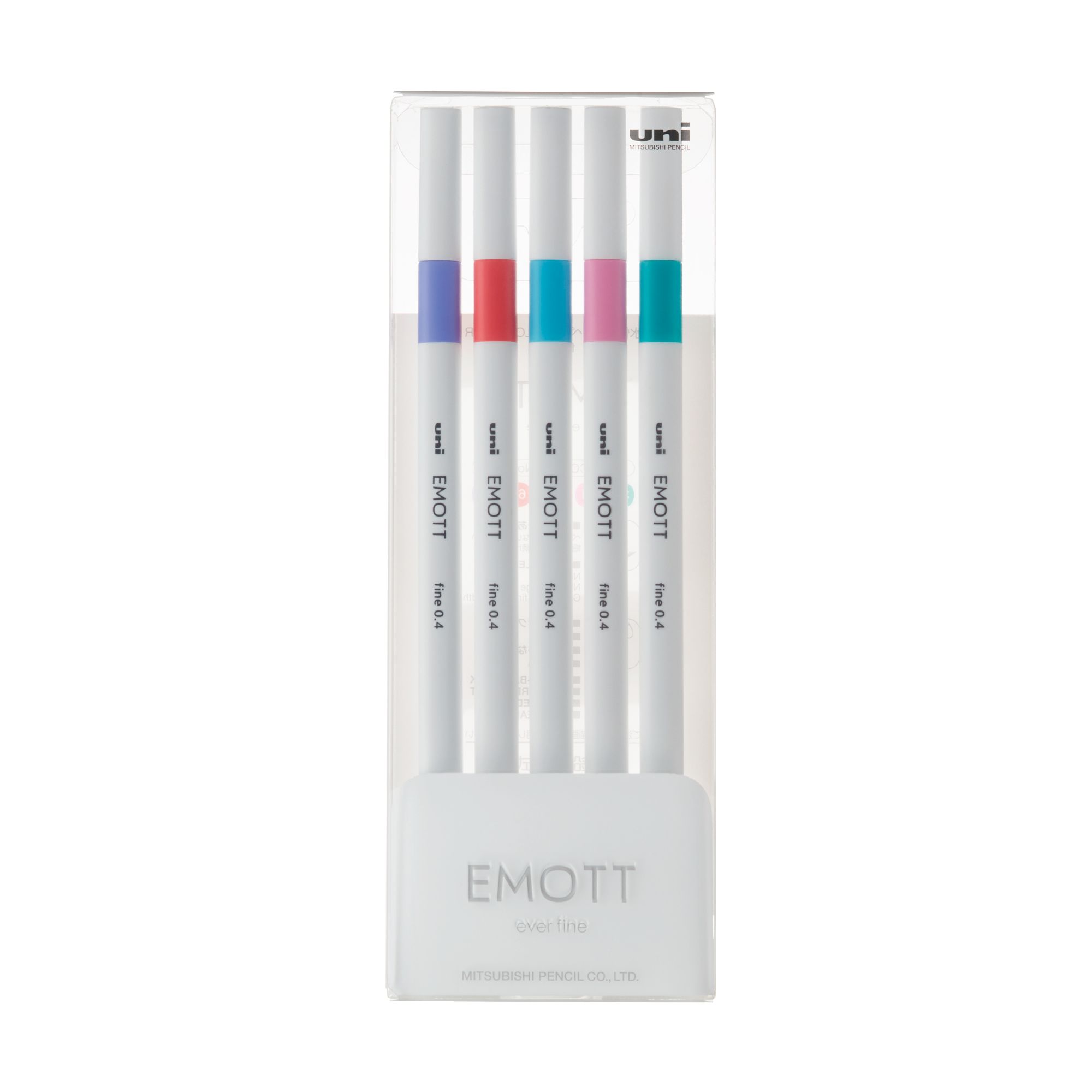 SET TIRALINEAS UNIBALL EMOTT PEM-SY N°5 X5 COLORES - 2