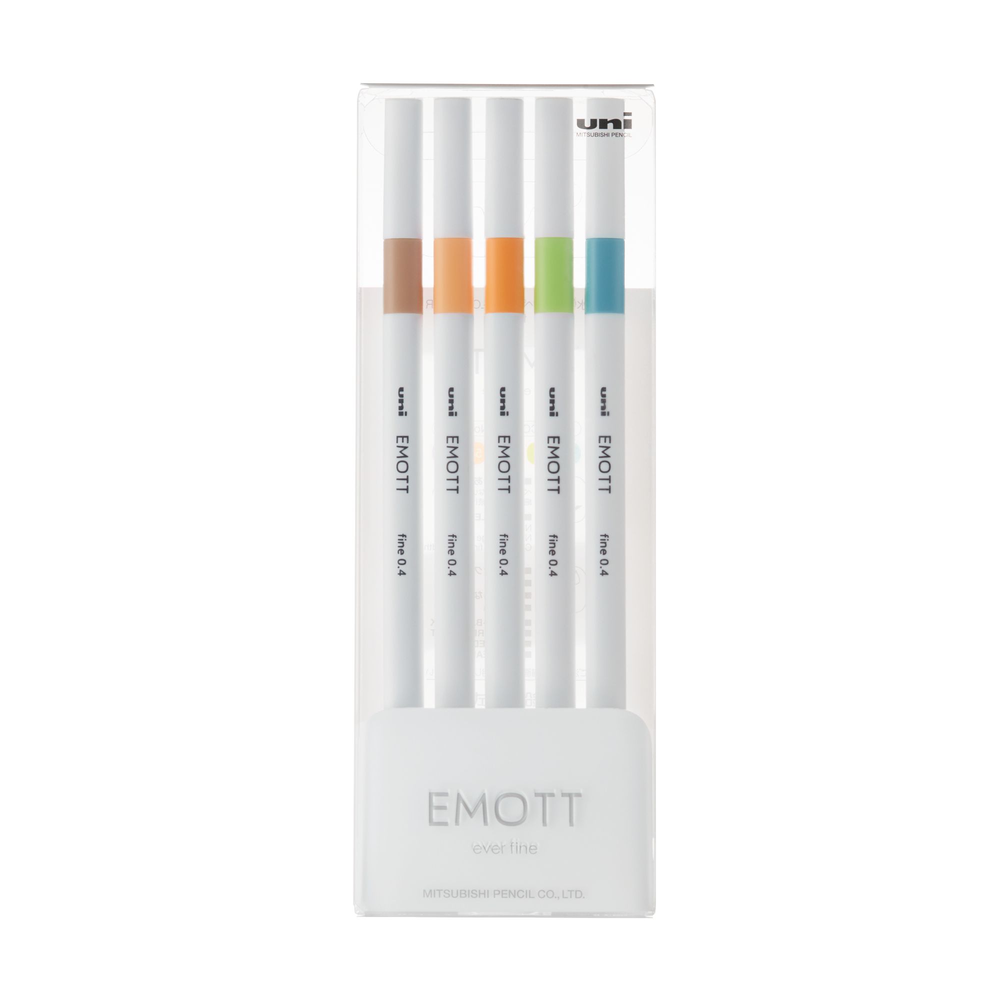 SET TIRALINEAS UNIBALL EMOTT PEM-SY N°6 X5 COLORES - 1