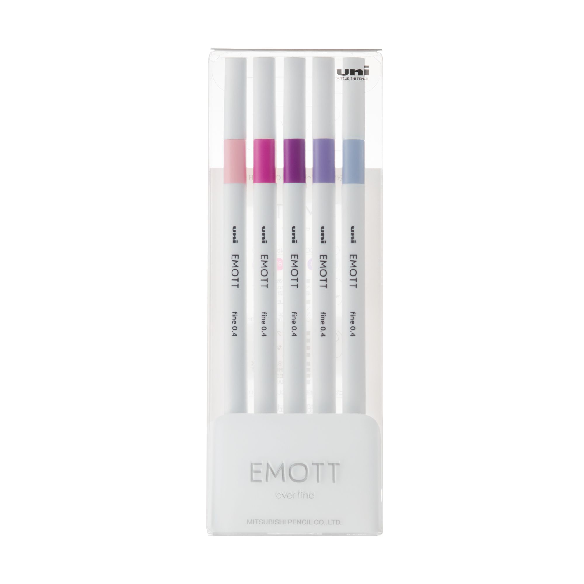 SET TIRALINEAS UNIBALL EMOTT PEM-SY N°7 X5 COLORES - 1