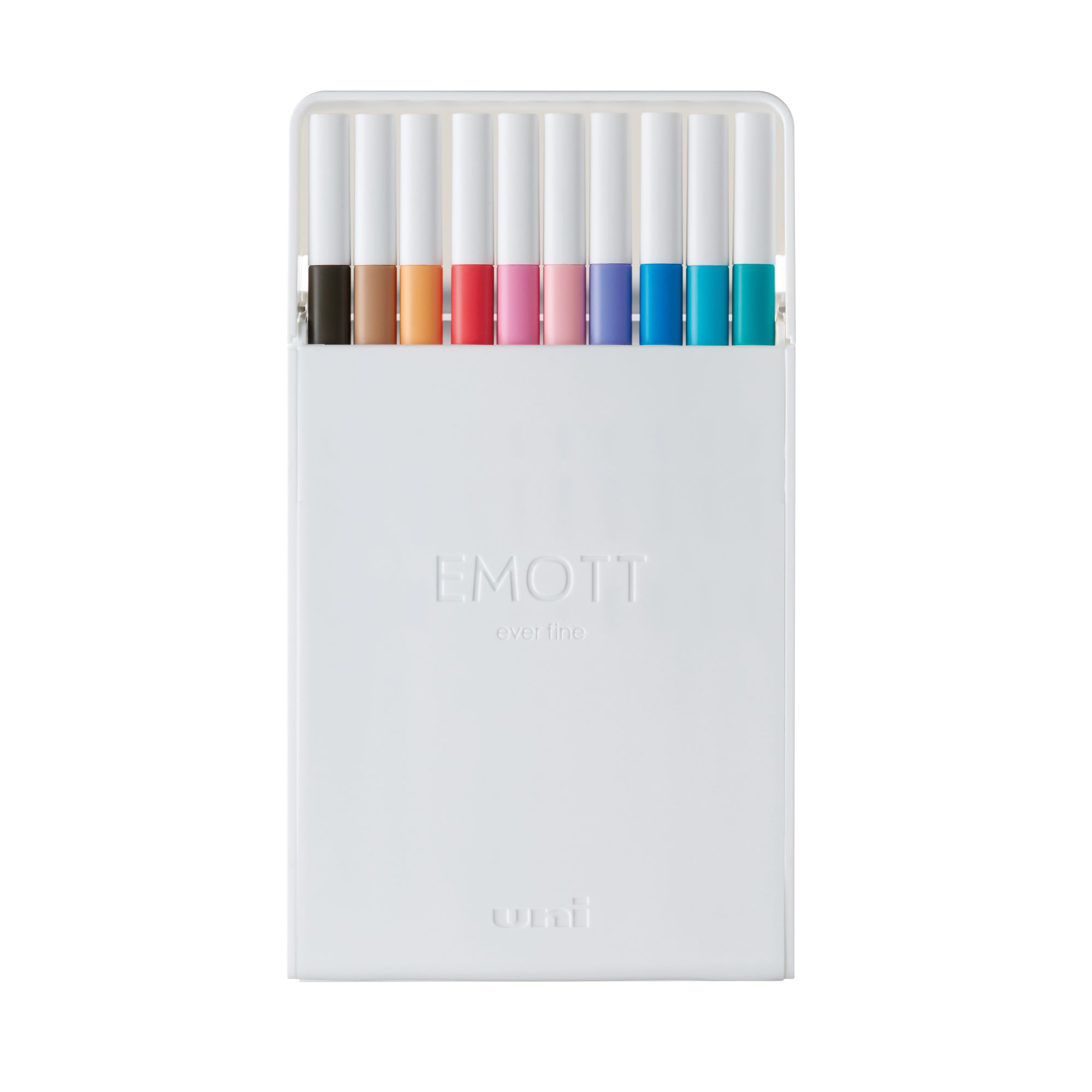 SET TIRALINEAS UNIBALL EMOTT PEM-SY N°2 X10 COLORES - 2