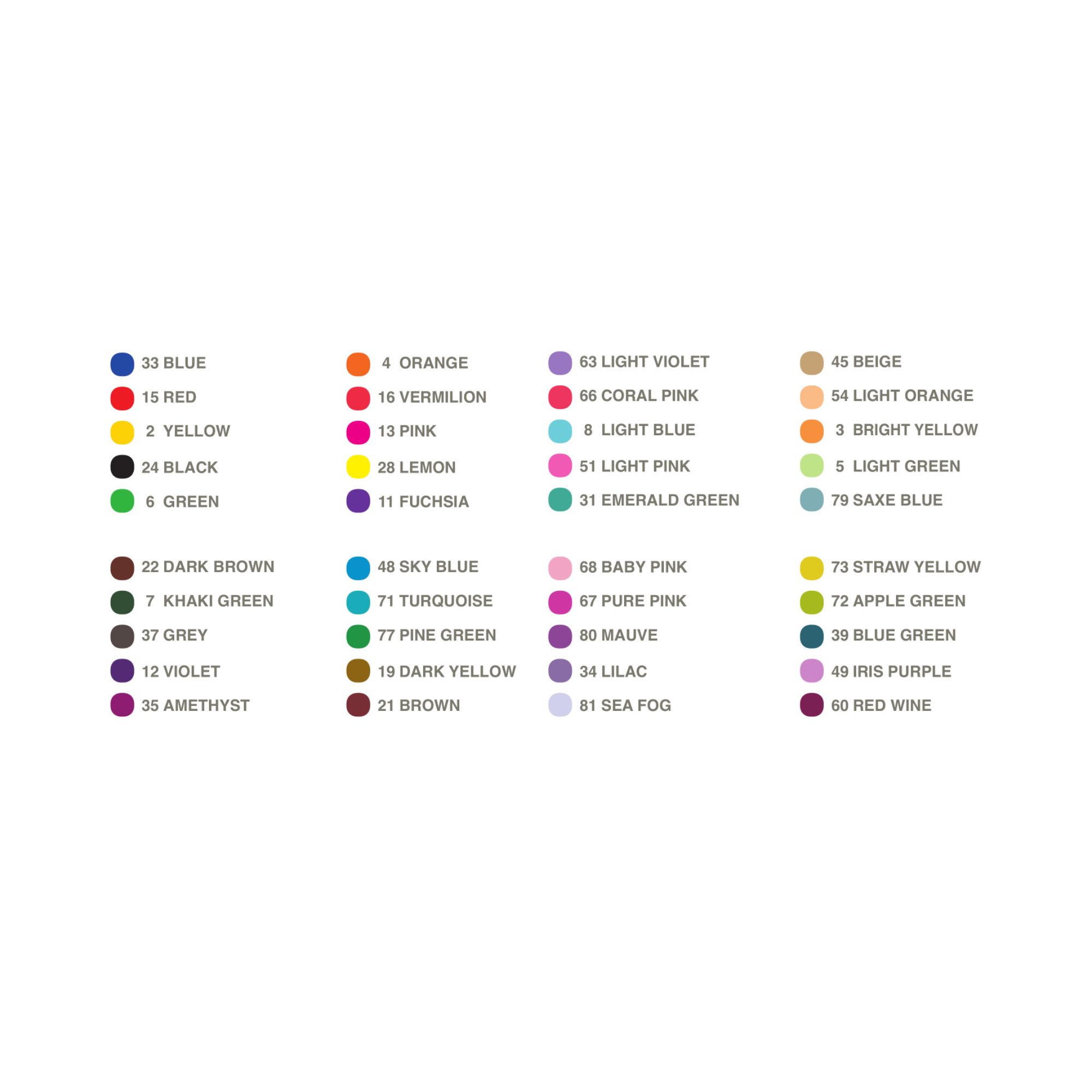 SET TIRALINEAS UNIBALL EMOTT PEM-SY X40 COLORES - 4