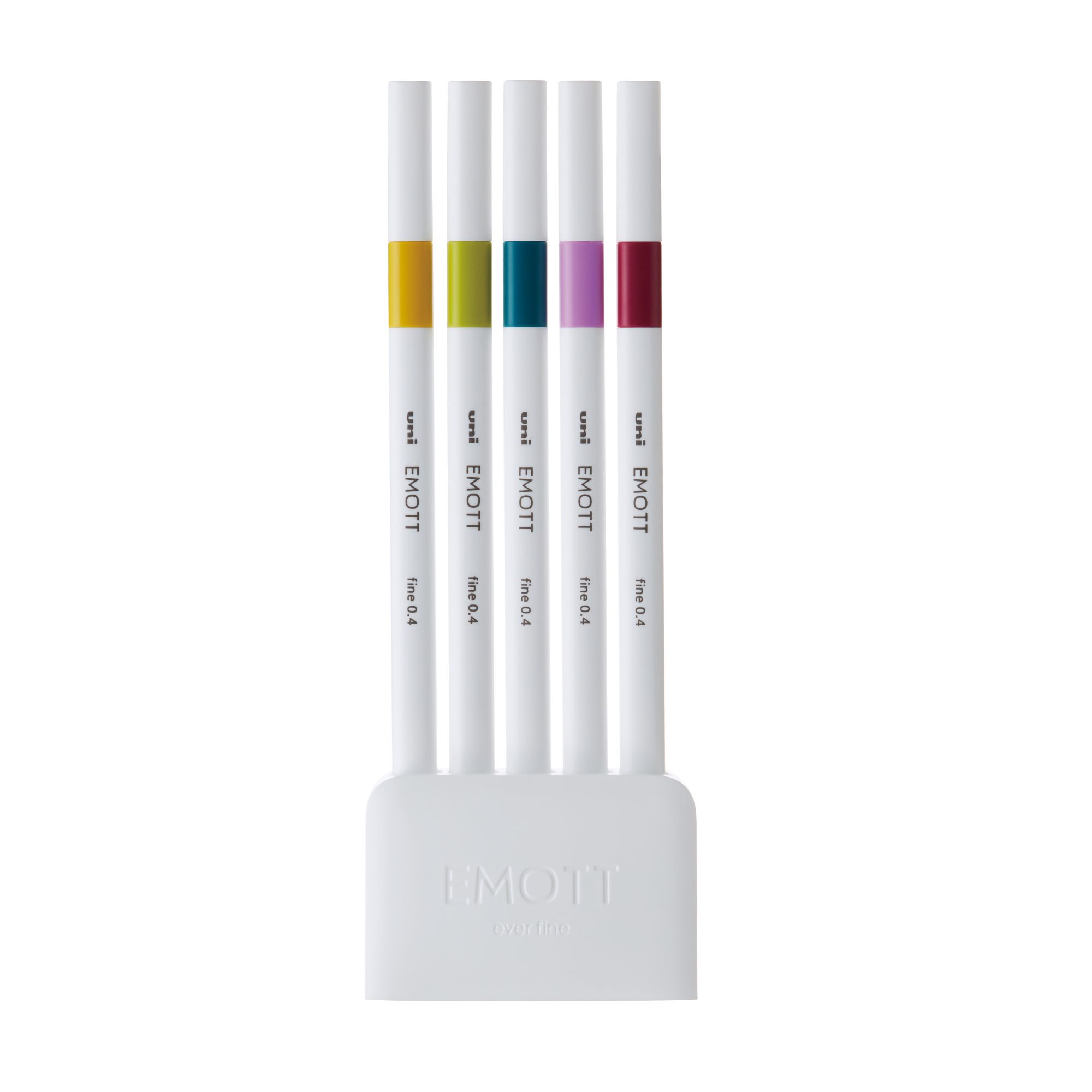 SET TIRALINEAS UNIBALL EMOTT PEM-SY N°8 X5 COLORES - 2