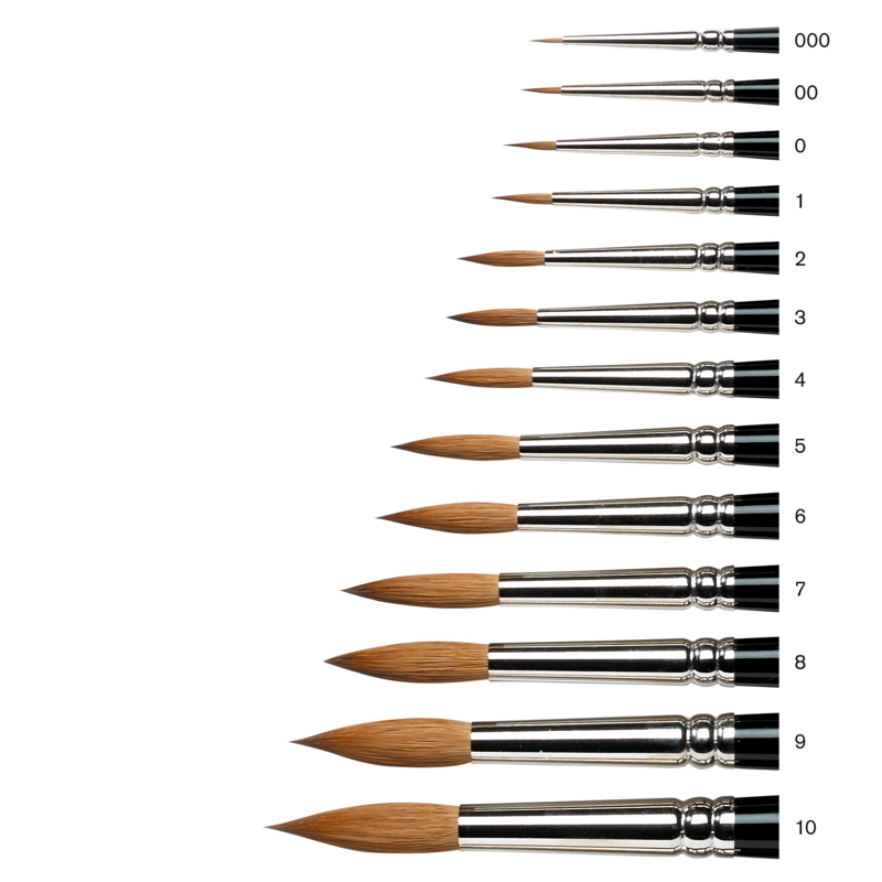 PINCEL WINSOR & NEWTON SERIE 7 MARTA KOLINSKY SABLE N°4 - 2