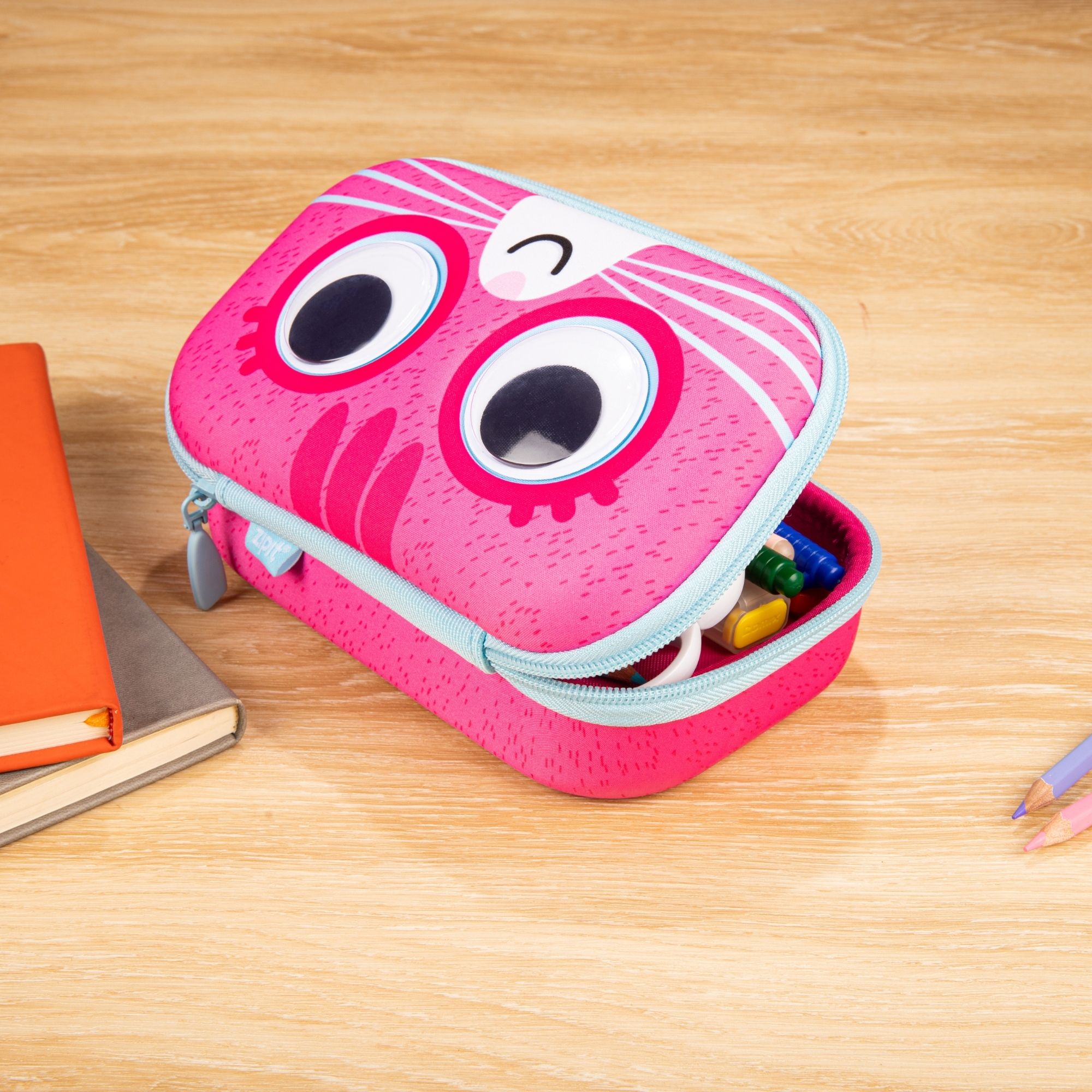 ESTUCHE  RIGIDO GOOGLY EYED KITTY - 8