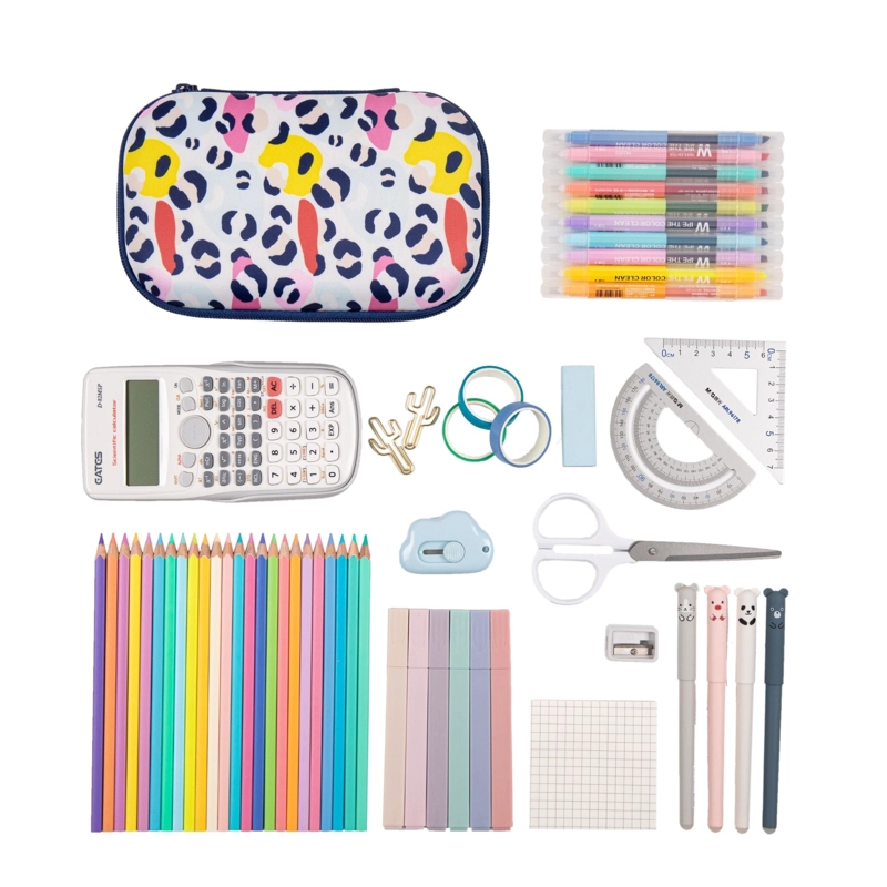 ESTUCHE  RIGIDO COLORZ LEOPARD FABER-CASTELL - 7
