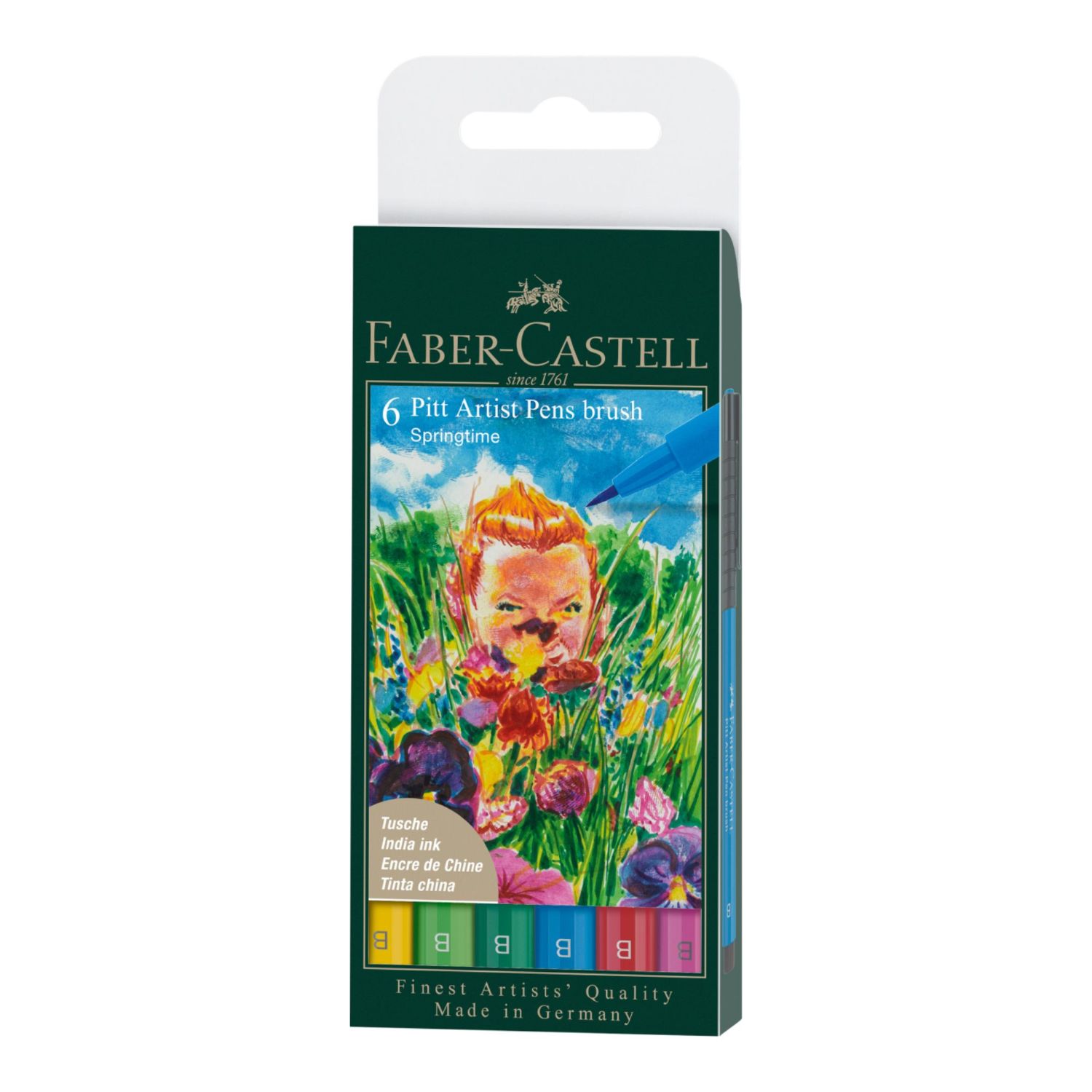 ROTULADORES FABER-CASTELL PITT ARTIST X6 UDS. PRIMAVERA - 2