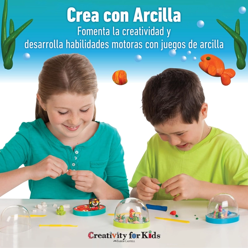 CREATIVITY FOR KIDS: GLOBOS DE NIEVE - BAJO EL MAR - 2