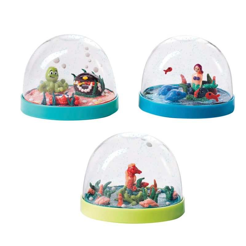 CREATIVITY FOR KIDS: GLOBOS DE NIEVE - BAJO EL MAR - 4