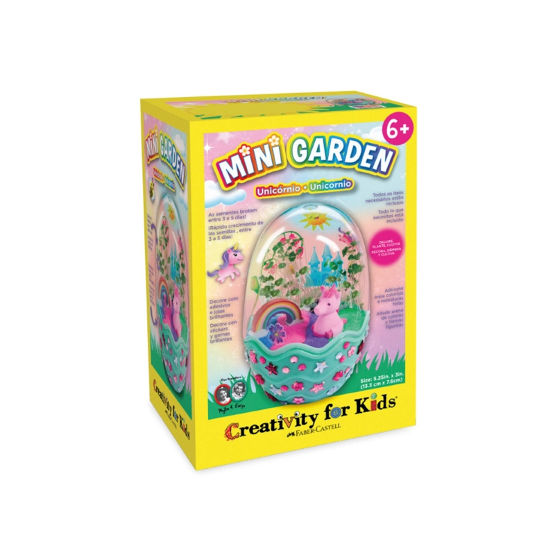 CREATIVITY FOR KIDS: MINI GARDEN - UNICORNIO KIT TERRARIO - 1