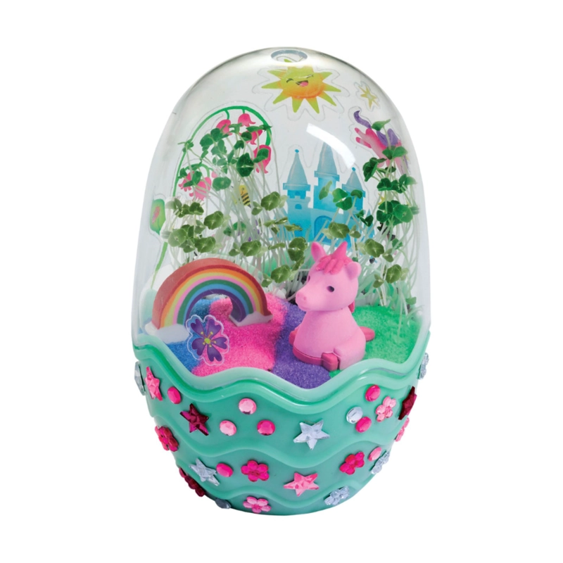 CREATIVITY FOR KIDS: MINI GARDEN - UNICORNIO KIT TERRARIO - 4